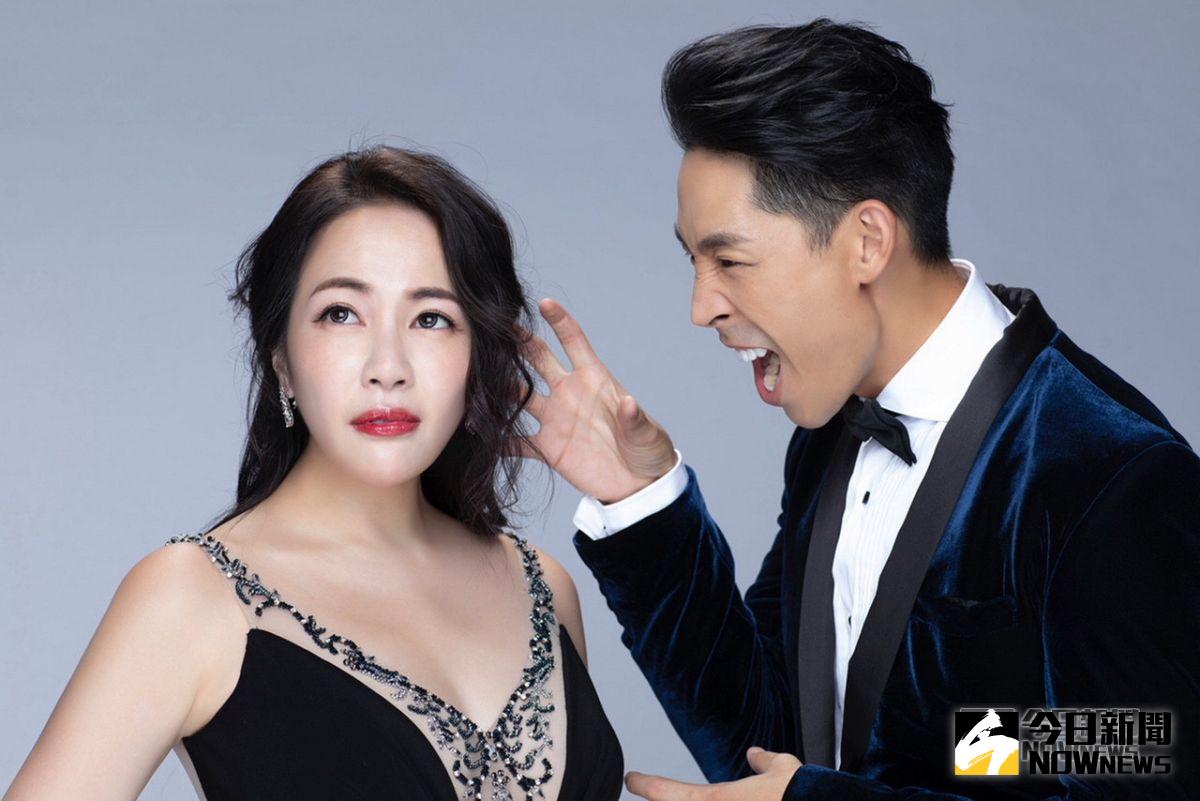 ▲藍鈞天和老婆fiona拍攝婚紗照。（圖／寶麗來國際娛樂提供，2018.10.14）