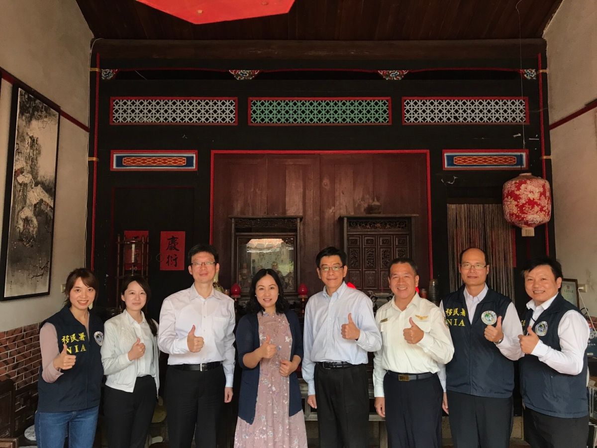 移民署行動服務列車今天前往探視大陸配偶。（圖／移民署提供，2018.10.15）