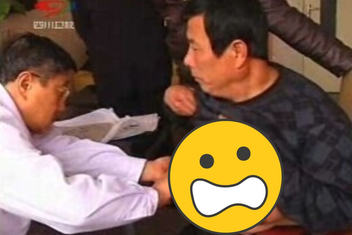  ▲男子2年內乳房快速腫大，以為是中年發福。（圖／翻攝微博, 2018.10.16）