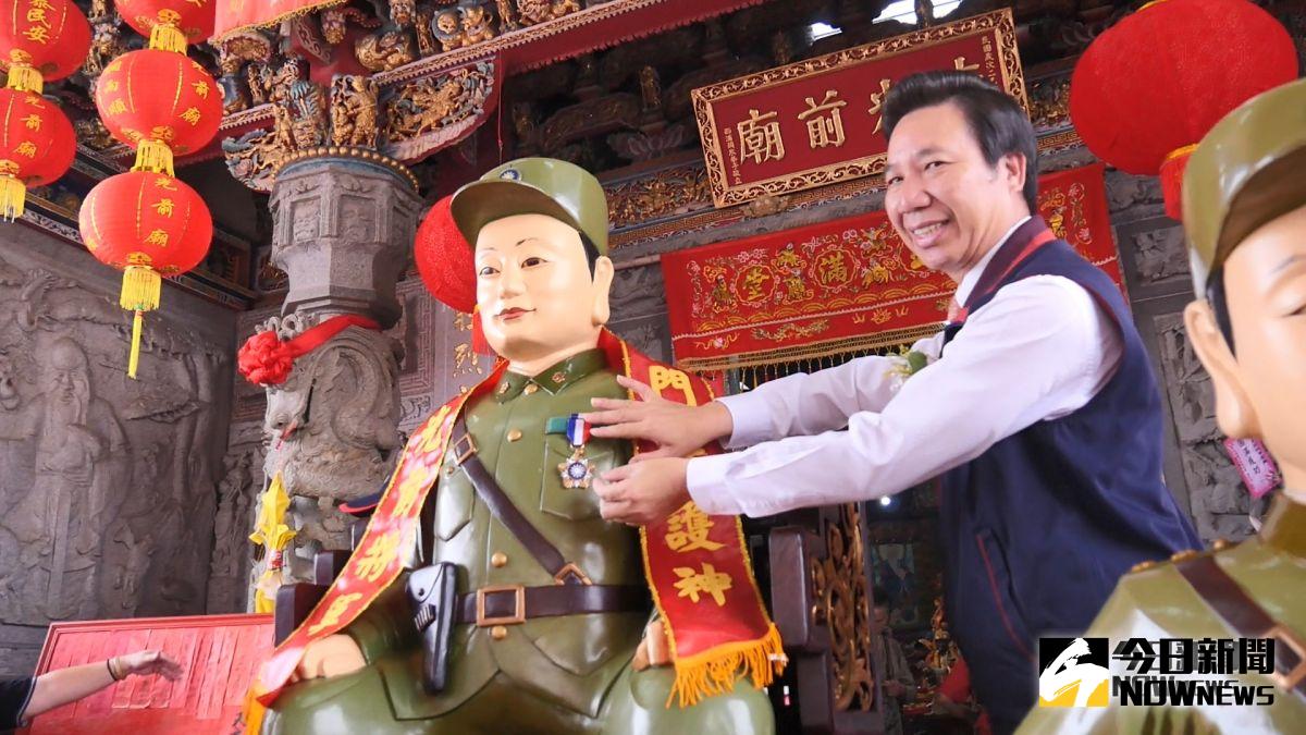 李光前將軍授勳「金門守護神」 候選人開宣傳車慶賀 | 地方 | NOWnews今日新聞