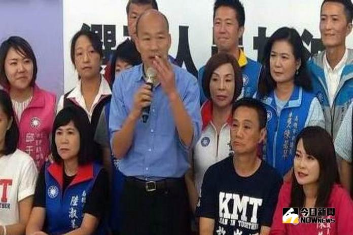 ▲韓國瑜表示，選舉過程如發生任何差池，許立明責無旁賃。（圖／記者許高祥攝，2018.10.18）