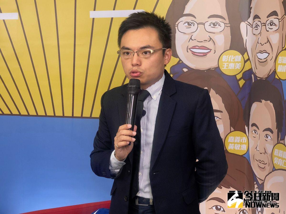 國民黨發言人洪孟楷。（圖／記者葉滕騏攝攝,2018.10.19）
