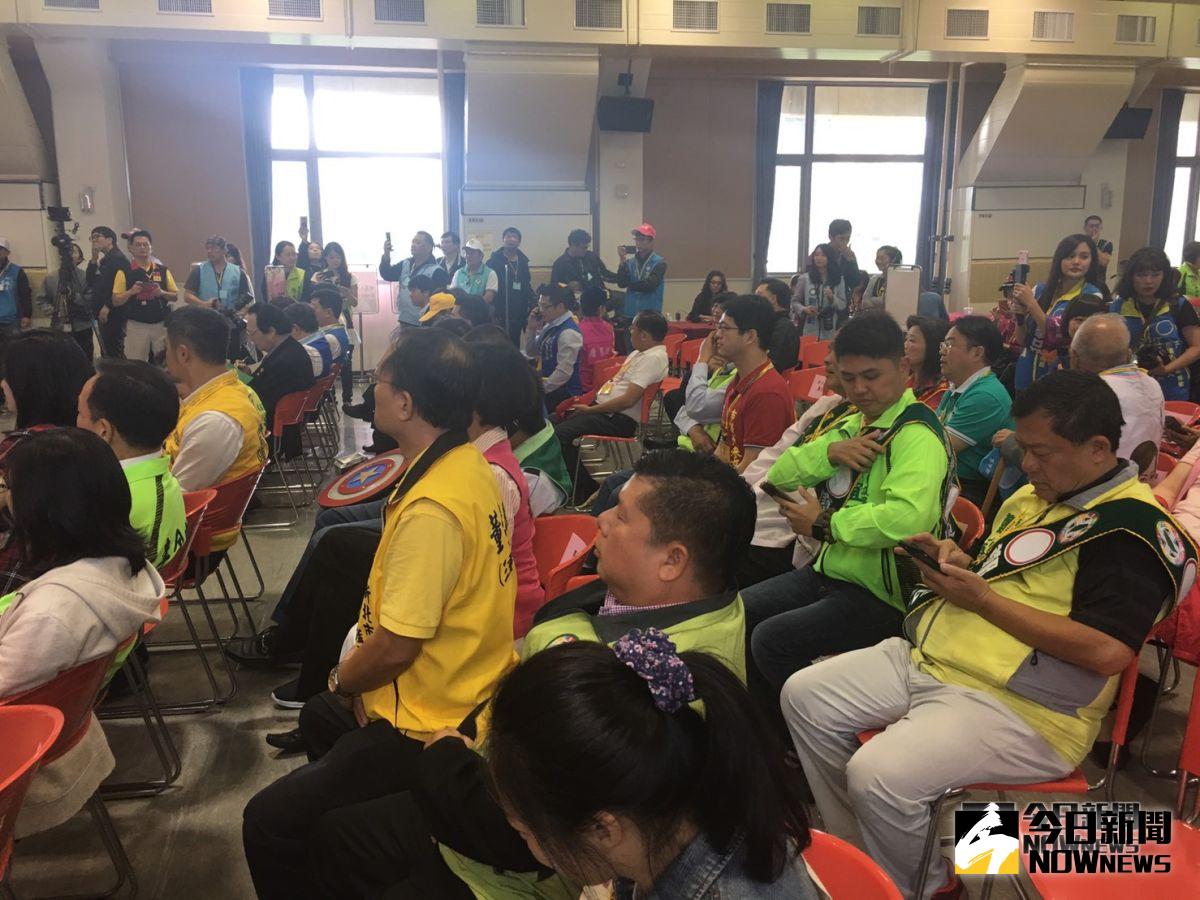 ▲新北市選舉委員會今（19）日舉行新北市第3屆市議員候選人的抽籤作業。（圖／記者陳志仁攝，2018.10.19）