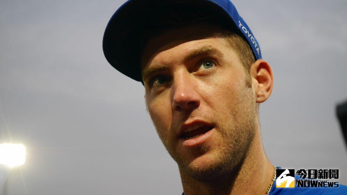 富邦悍將喬登。（圖／吳政紘攝）