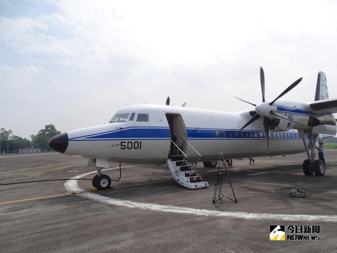 ▲空軍福克50(FK50)行政專機，也是總統專機的預備機。（資料照／記者呂烱昌攝）