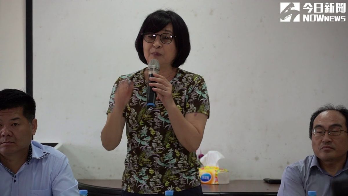 ▲蘇治芬要求相關單位在10天內能夠針對隔離水道拓寬工程提出初步解決方案。（圖／記者蘇榮泉攝，2018.10.23）