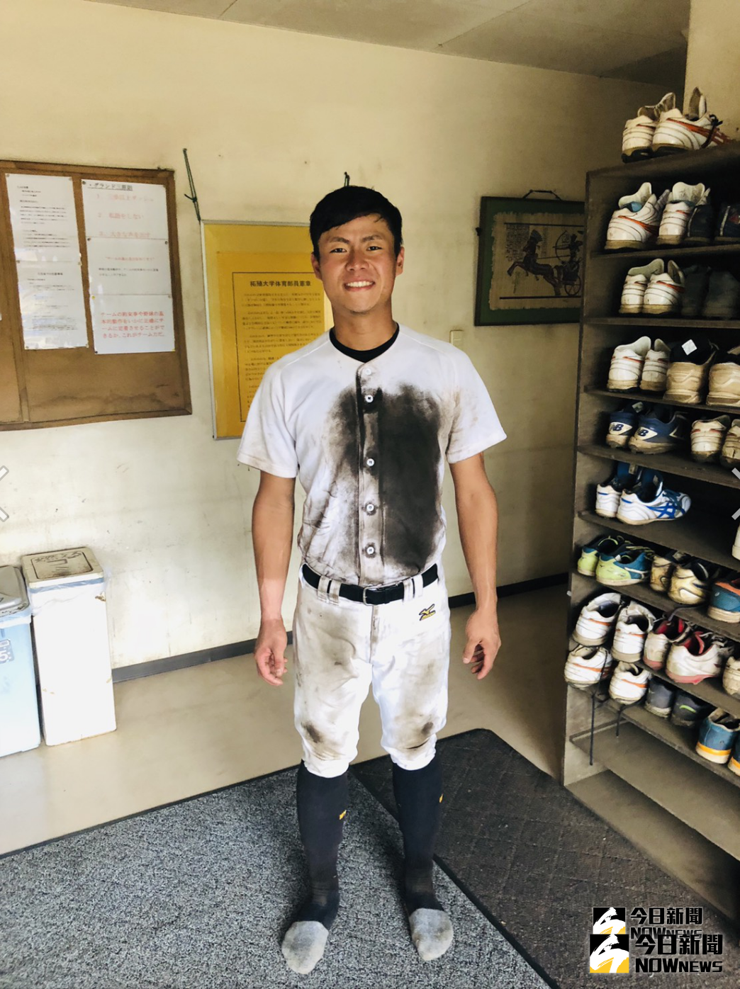 拓殖大學台灣因仔蔡鉦宇。（蔡鉦宇提供）