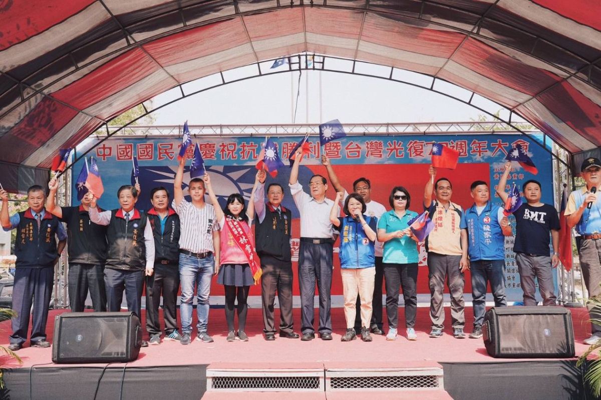 ▲曾永權親自率隊南下嘉義輔選黃敏惠。〔圖／黃敏惠競總提供2018.10.25〕