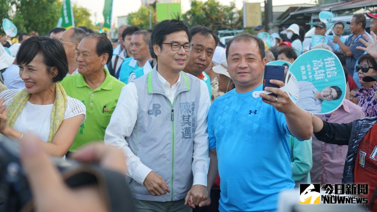 ▲陳其邁說，高雄人非常重視人情義理與敦厚，這個特質，台北下來的人或許不太理解。（圖／NOWnews資料照片）