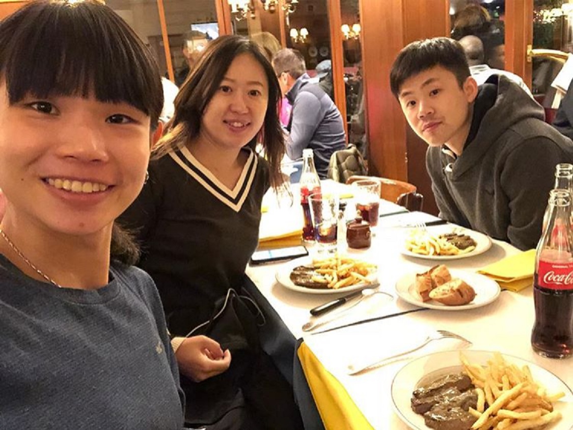 ▲戴資穎和團隊（圖／取至戴資穎Instagram）