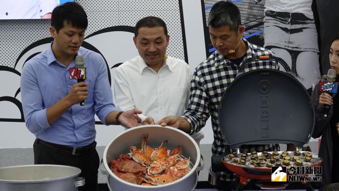 萬里蟹與萬里的螃蟹不一樣　侯友宜邀民眾參加漁夫市集
