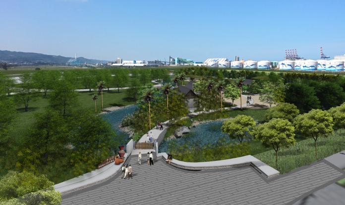 北台灣最大考古公園上樑　未來將可串連十三行博物館
