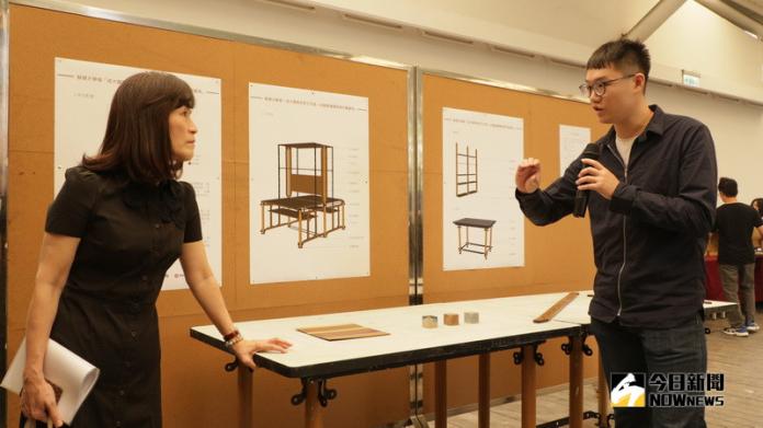 成功大學校長蘇慧貞（圖左）期勉成大建築系積極培育新世代建築師。