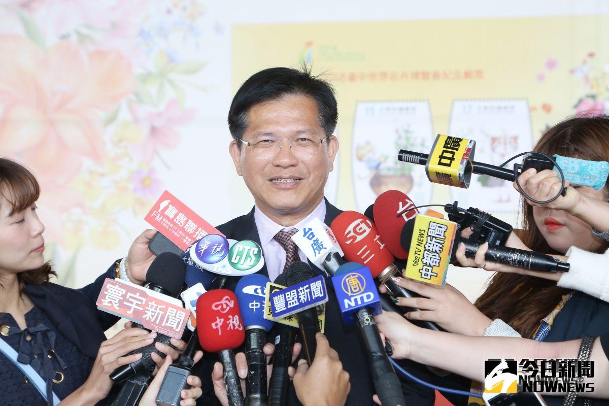 ▲市長林佳龍表示，立委盧秀燕說的與事實不符，希望任何人在發言前能檢視好資訊，平時要多關心市政，才不會一再失言(圖／記者柳榮俊攝2018.10.31)