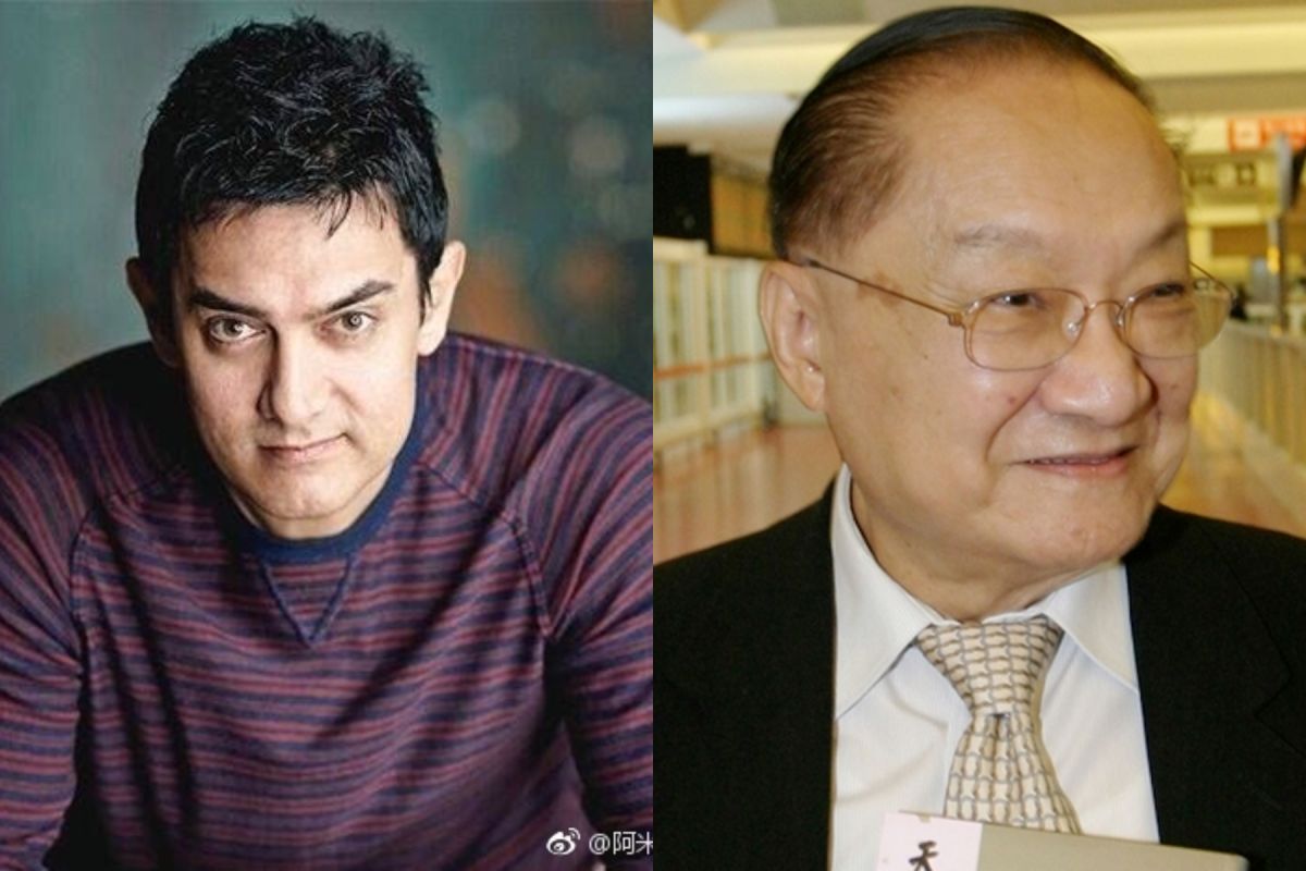  ▲寶萊塢巨星阿米爾汗，在微博發文哀悼金庸。（圖／翻攝微博
、中央社提供,  2018.10.31）
