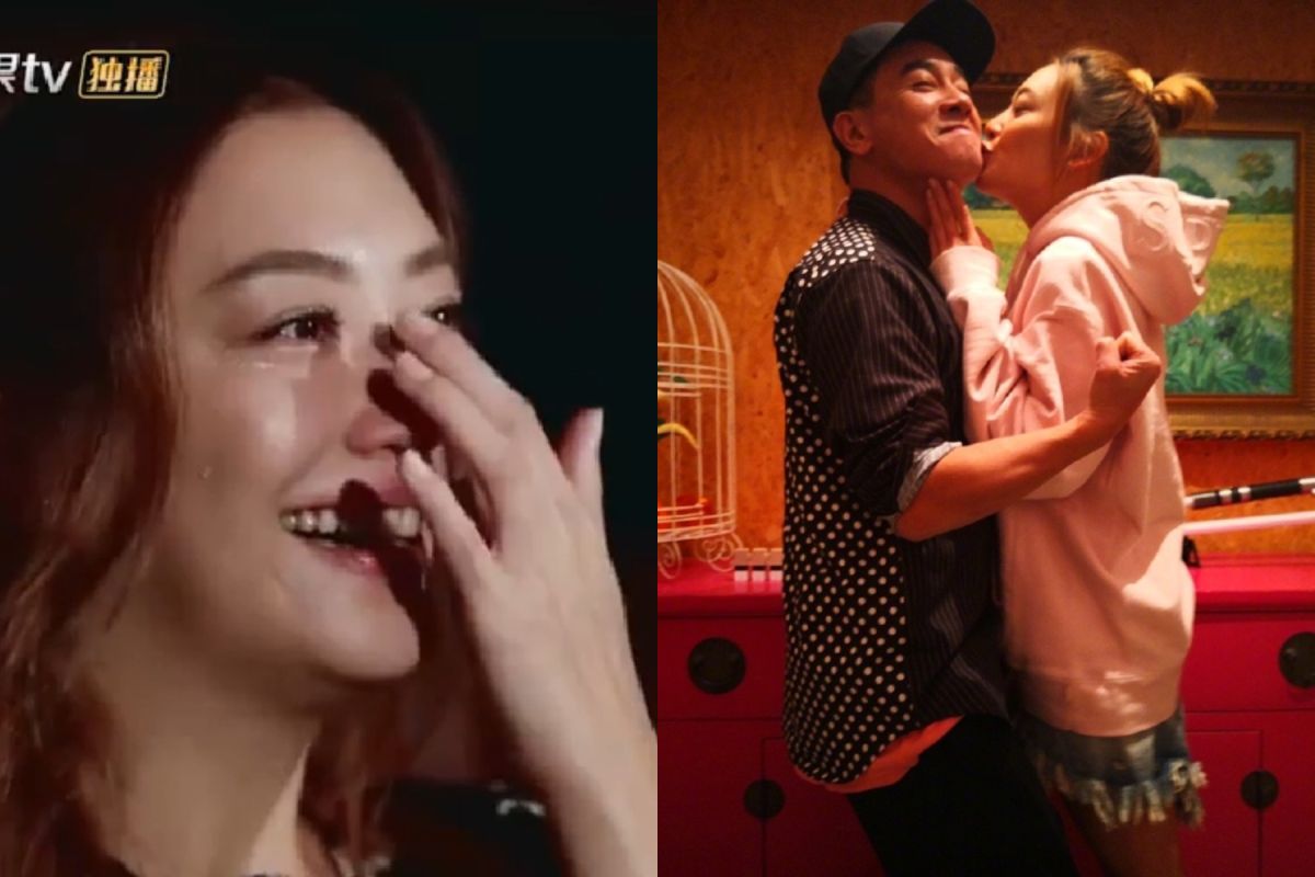  ▲陳小春與應采兒時隔8年，再看到求婚影片，仍感動落淚。（圖／翻攝YouTube、微博,  2018.10.31）