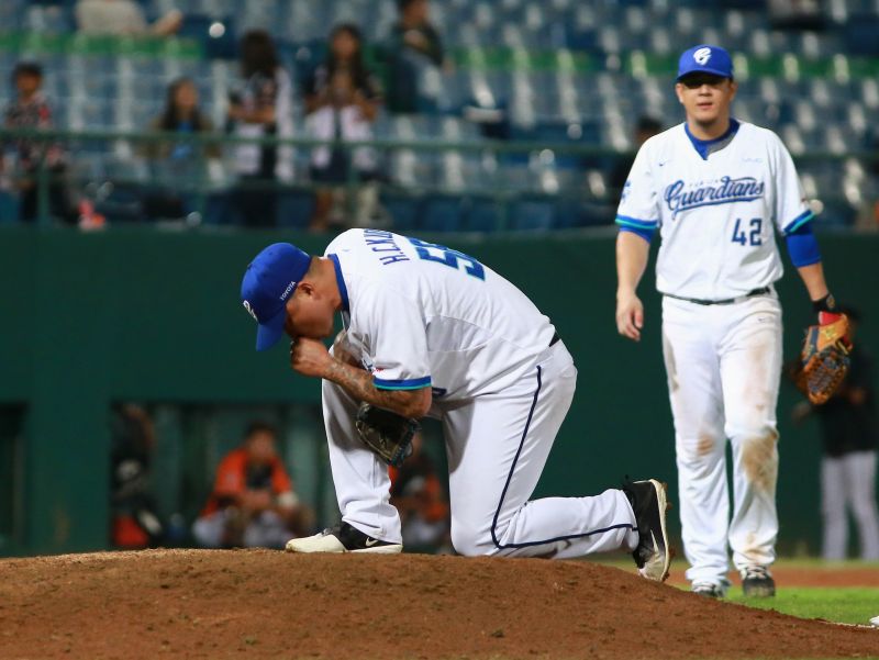 郭泓志退休之戰。（葉政勳攝）