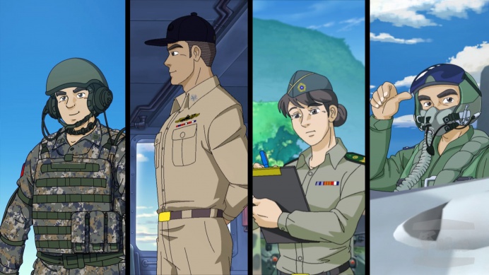 ▲ 取自國防部發言人臉書