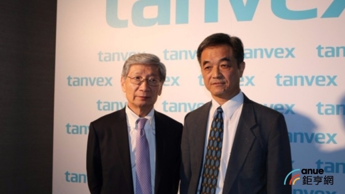 ▲ 泰福-KY董事長陳志全（右）與總經理趙宇天。（鉅亨網資料照）