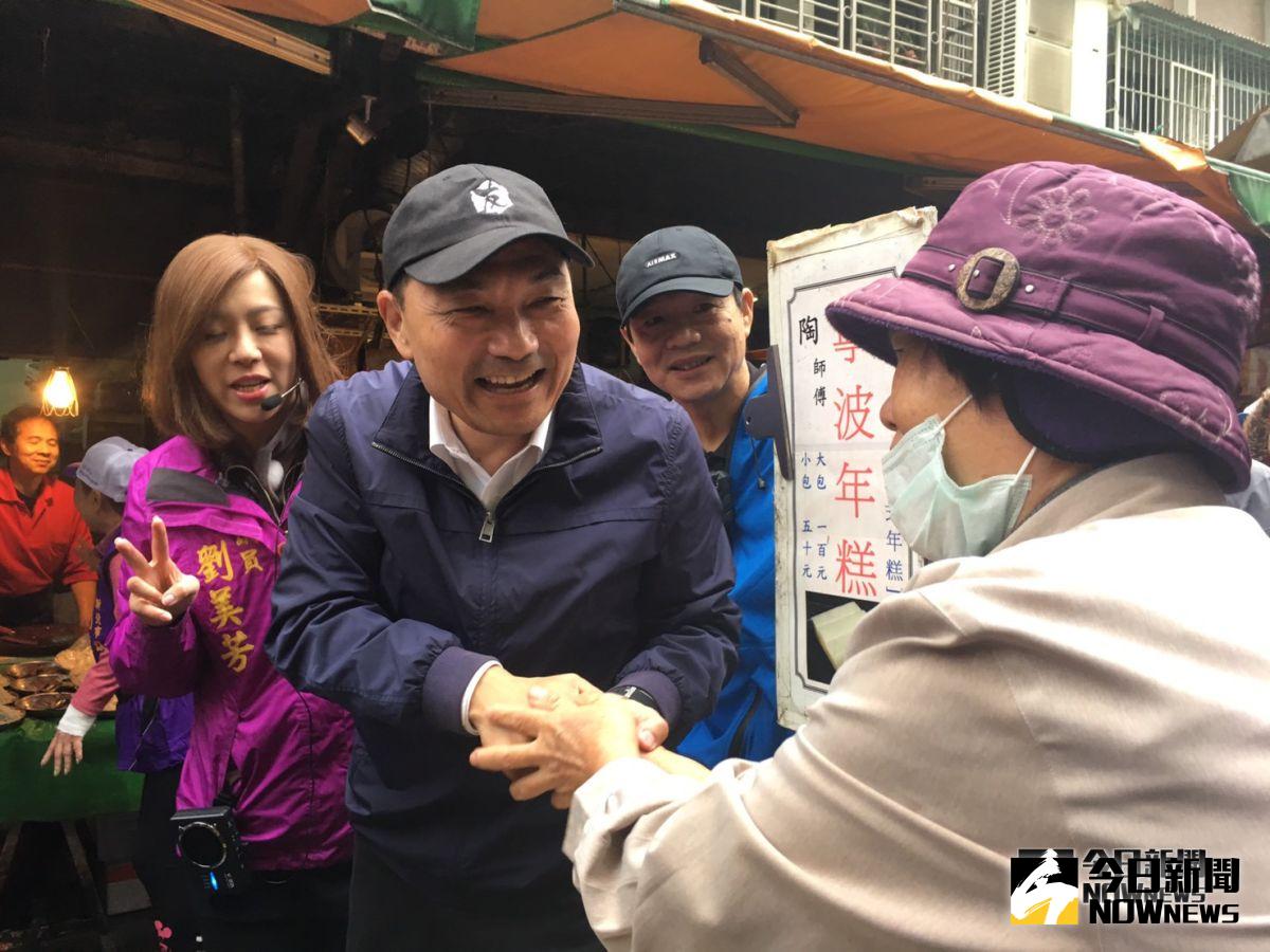 ▲侯友宜表示，民調參考就好，最擔心的是投票熱度！（圖／記者陳志仁攝，2018.11.01）