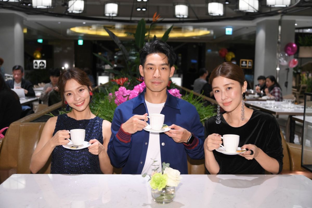 ▲葉星辰（左起）、藍鈞天、李維維演出《你好，幸福》。（圖／三立提供）