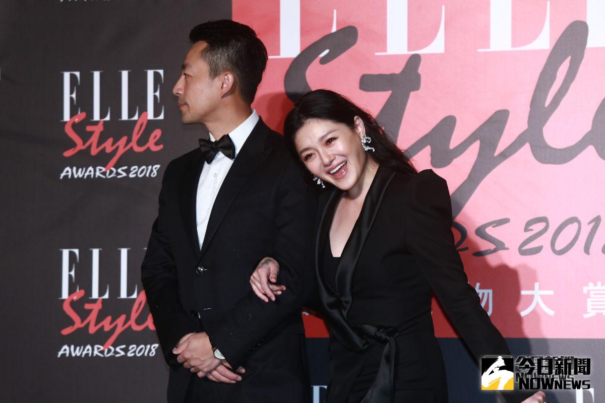 ▲汪小菲、大S出席ELLE Style Awards風格人物大賞頒獎典禮星光大道。（圖／記者葉政勳攝 , 2018.11.02）