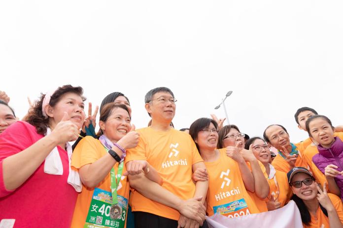 柯文哲自嘲　我是很強的廣告吉祥物
