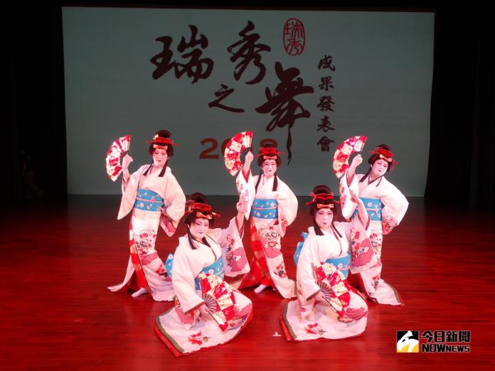 「瑞秀之舞」華麗登場 師生聯袂舞出日本舞踊優雅之美