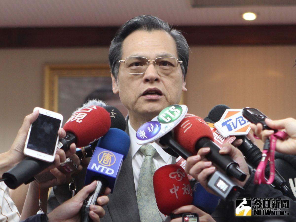 陸委會主委陳明通。（圖／記者葉滕騏攝,2018.11.05）