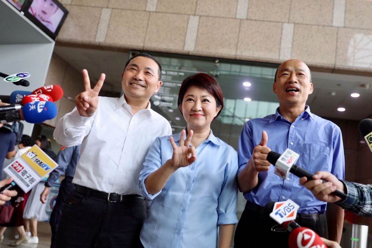 侯友宜、韓國瑜在2018選戰多次同框，在2020大選剩下50多天之際，侯公開表態，力挺韓國瑜（圖／Nownews資料照）