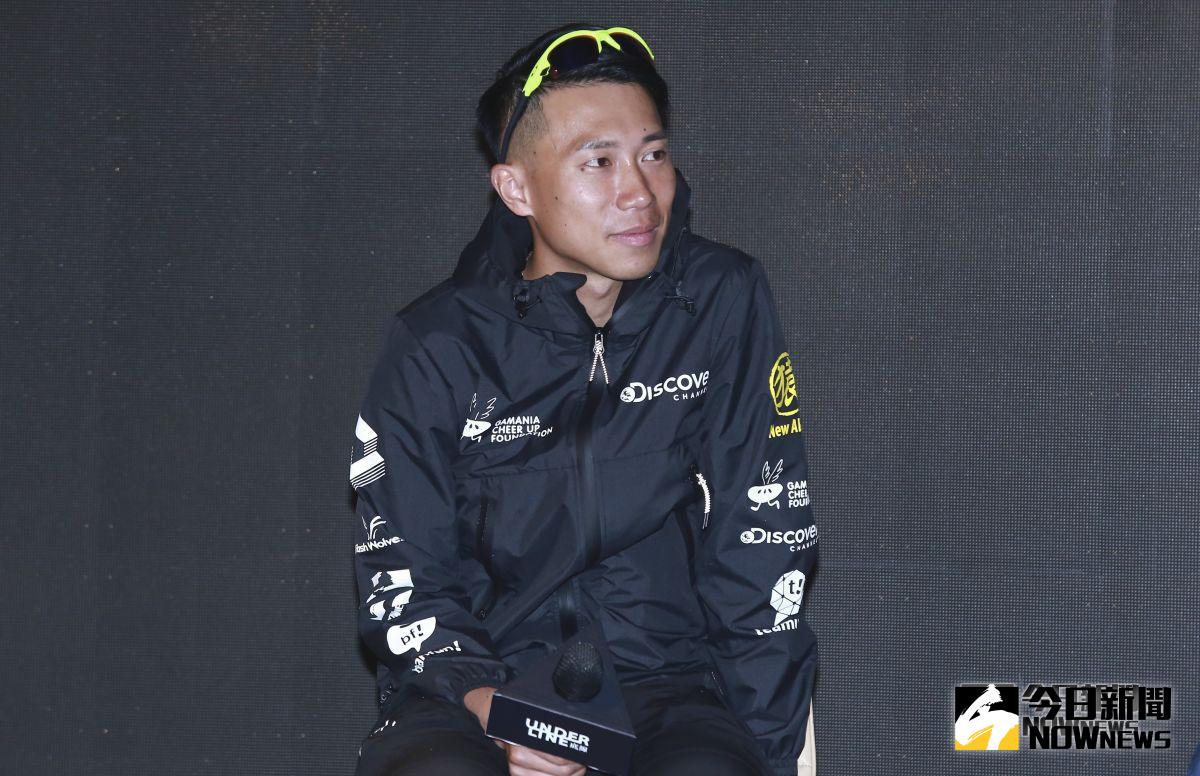 ▲陳彥博出席一起去南極講座。（圖／記者葉政勳攝 , 2018.11.06）