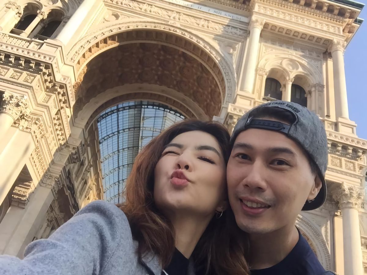 ▲女星Ella老公賴斯翔（右）被爆耍大牌行徑，逼走工作人員。（圖／翻攝臉書）