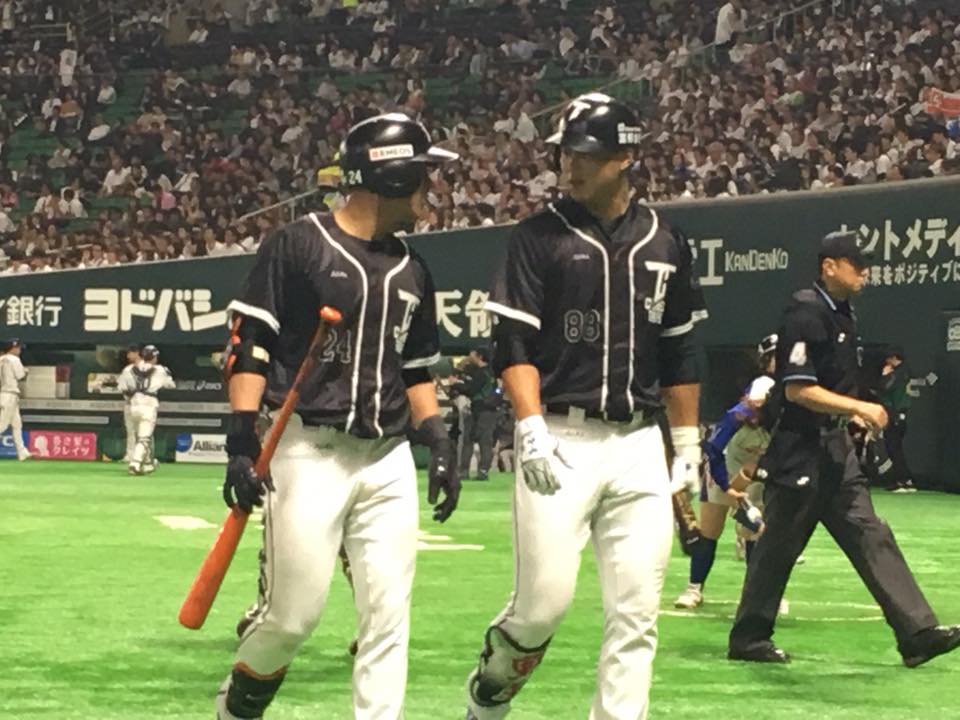 台日交流賽，中華隊獲勝。（取自中職臉書）