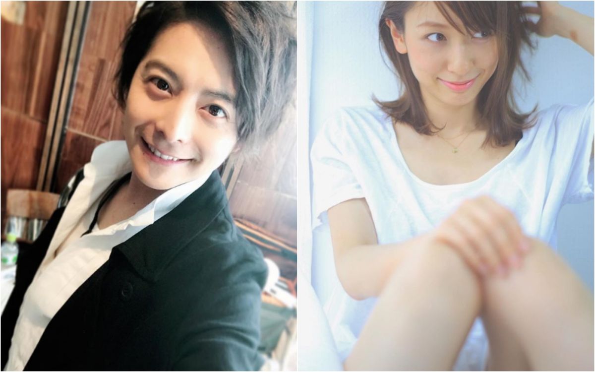 ▲小池徹平（左）與永夏子去年結婚，目前太太已懷孕。（圖／IG, 2018.11.7）