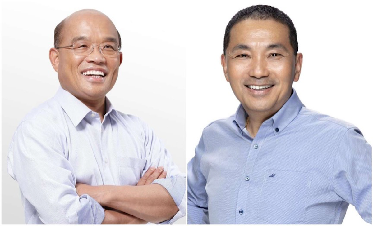 ▲新北市長選戰政策面見真章？蘇貞昌網路看好度領先。（圖／取自蘇貞昌、侯友宜臉書）
