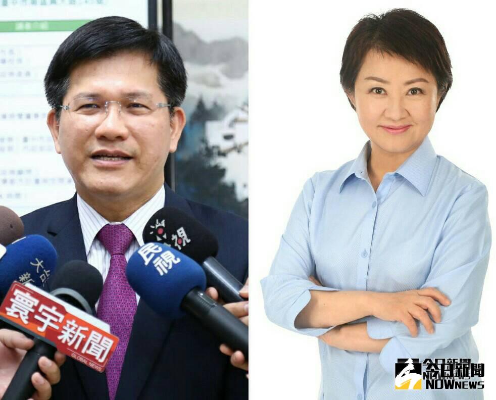 親綠的台灣世代智庫12日公布「2018選舉定期民調：台中市」民意調查結果。本次調查顯示，現任市長林佳龍支持度為41.4%，國民黨候選人盧秀燕支持度為35.6%，兩人差距5.8個百分點。（圖／合成資料照片）