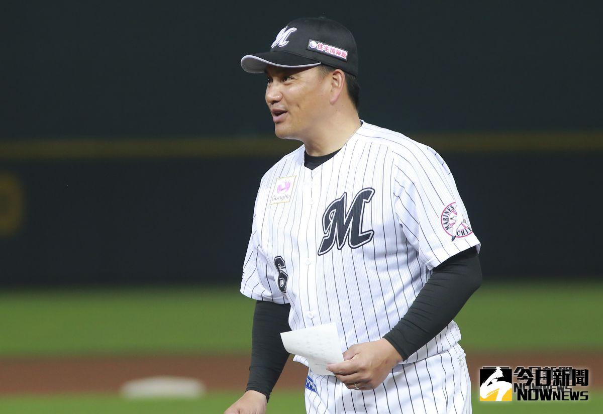 ▲Lamigo桃猿千葉羅德交流賽，羅德總教練井口資仁。（圖／記者葉政勳攝 , 2018.11.09）