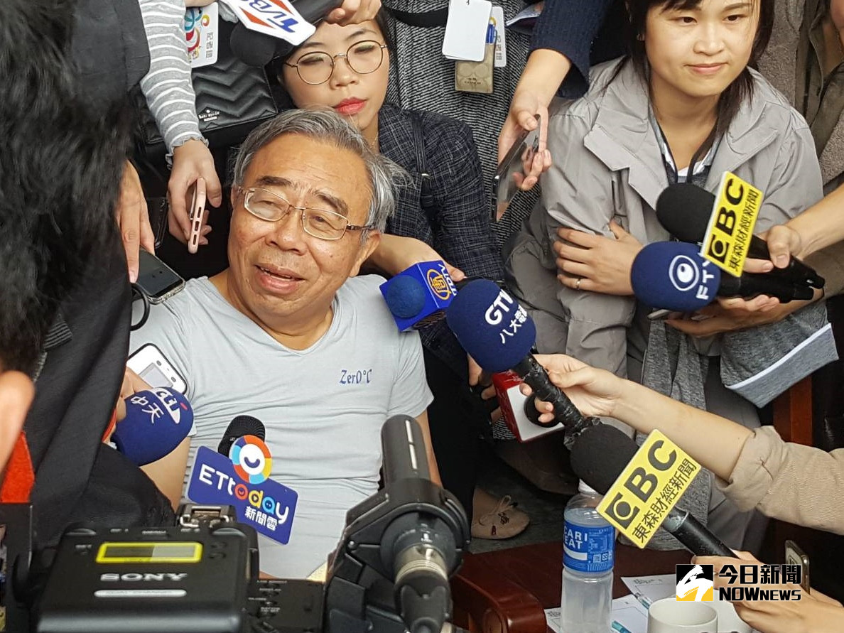 ▲台塑總裁王文淵因工總秘書長蔡練生未釐清大停電原因，就發新聞稿而辭工總理事長。(資料圖／記者許家禎攝)