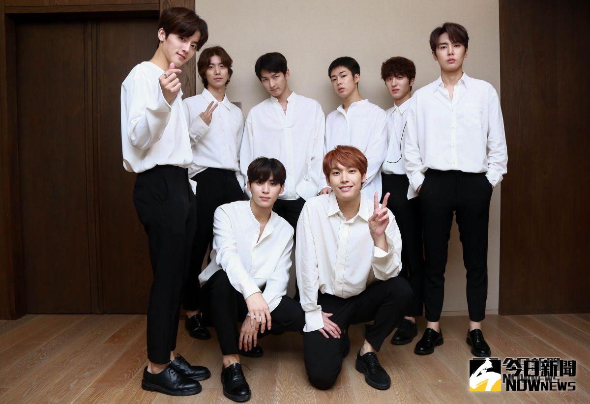 ▲SF9來台三次，每次都很開心。（圖／記者葉政勳攝）