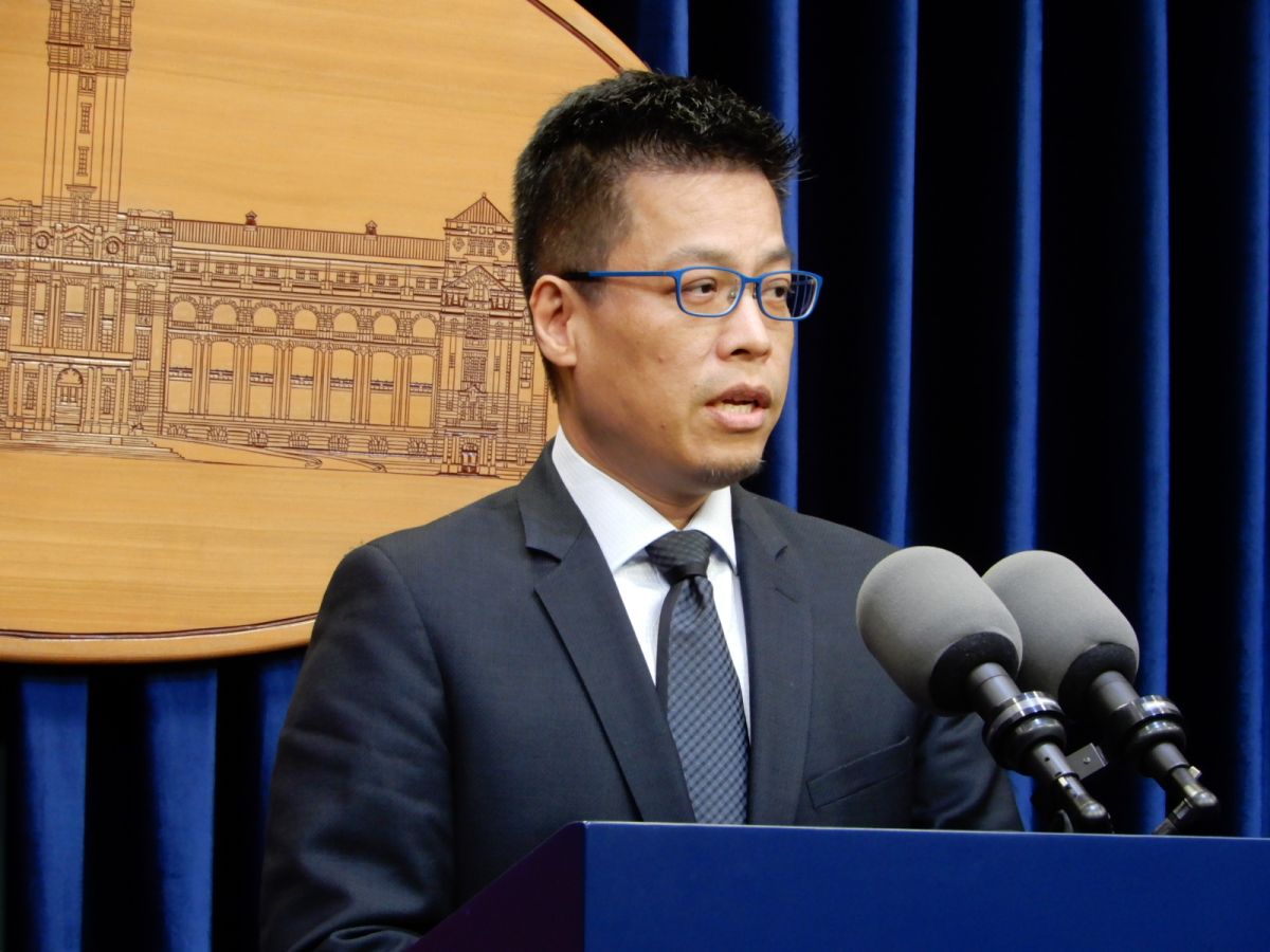 總統府發言人黃重諺。( 資料照 / 記者陳弘志攝)
