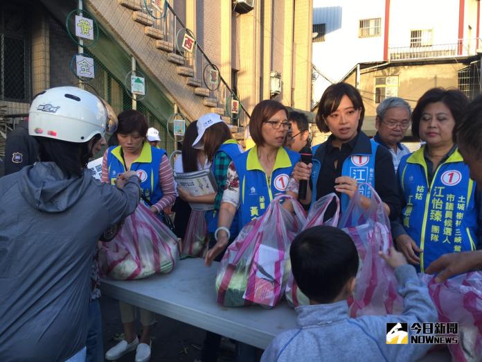 江怡臻舉辦「搶救高麗菜」活動　用銅板價幫助辛苦菜農
