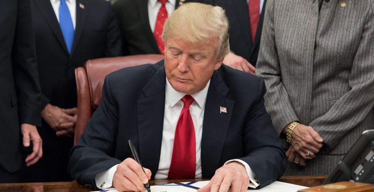 美國總統川普。（圖 / 翻攝 白宮官網）