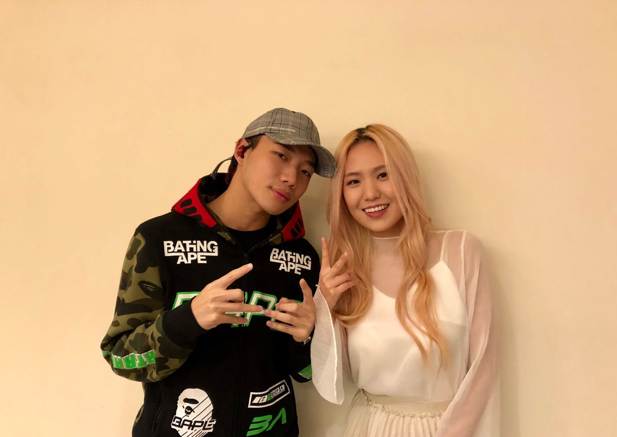 ▲孫盛希前陣子與ØZI合作歌曲。（圖／滾石唱片提供, 2018.11.16）