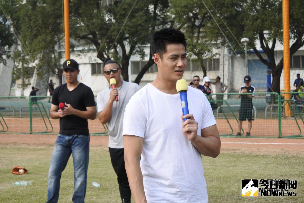 陳偉殷現身徐生明盃（圖／劉祐廷攝）