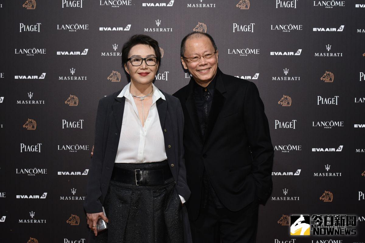 ▲楊惠姍（左）被問到會不會回到幕前，只表示自己沒有離開過電影。（圖／NOWnews攝影中心。）