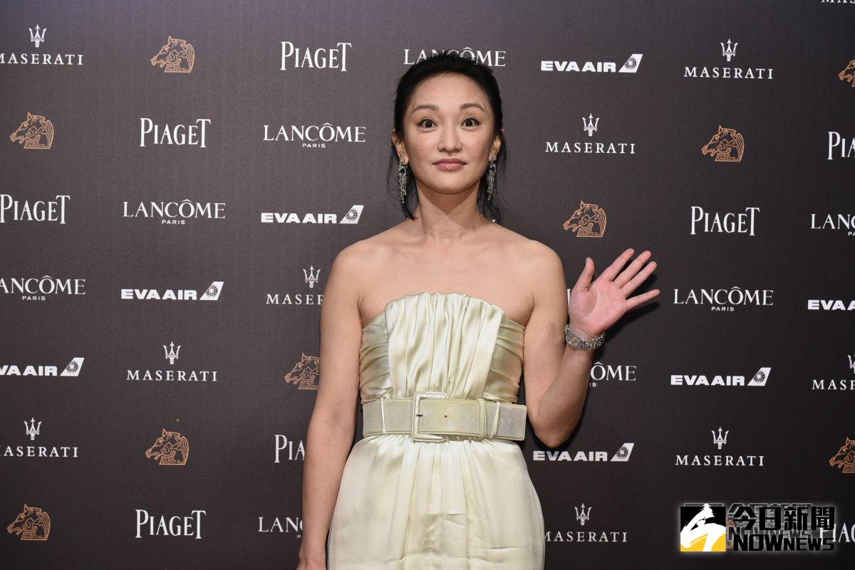 ▲周迅出席金馬55星光紅毯。（圖／攝影中心攝 , 2018.11.17）