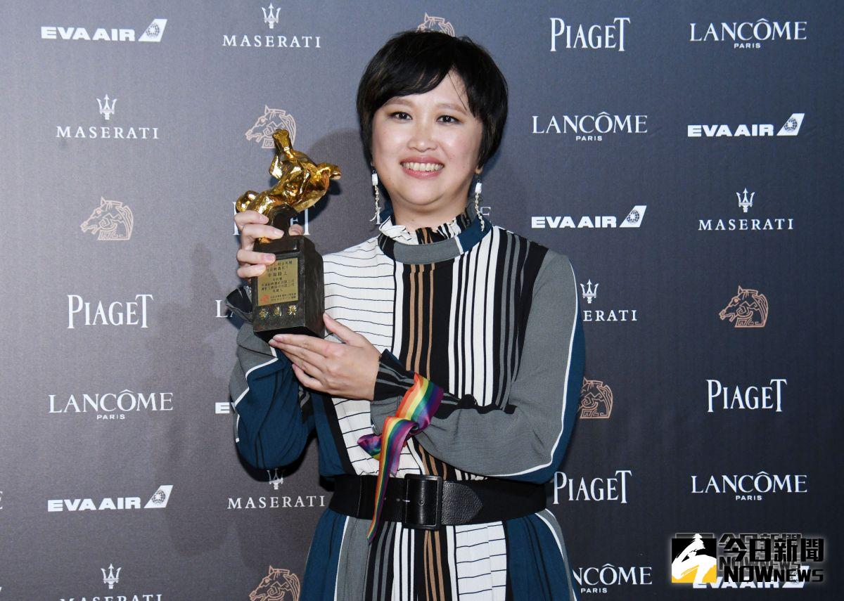  ▲宋欣穎執導的《幸福路上》獲「最佳動畫長片」。（圖／NOWnews攝影中心,  2018.11.17）