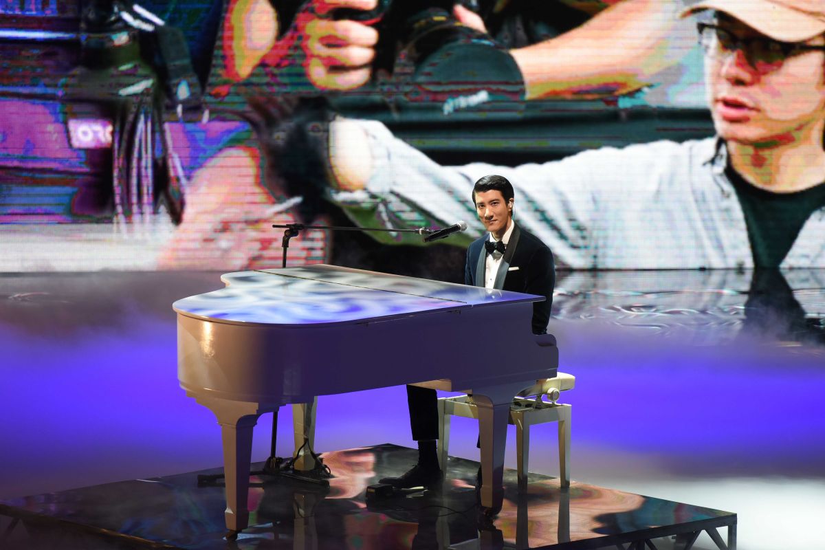 ▲王力宏擔任本屆金馬獎開場表演嘉賓。（圖／金馬獎提供。）