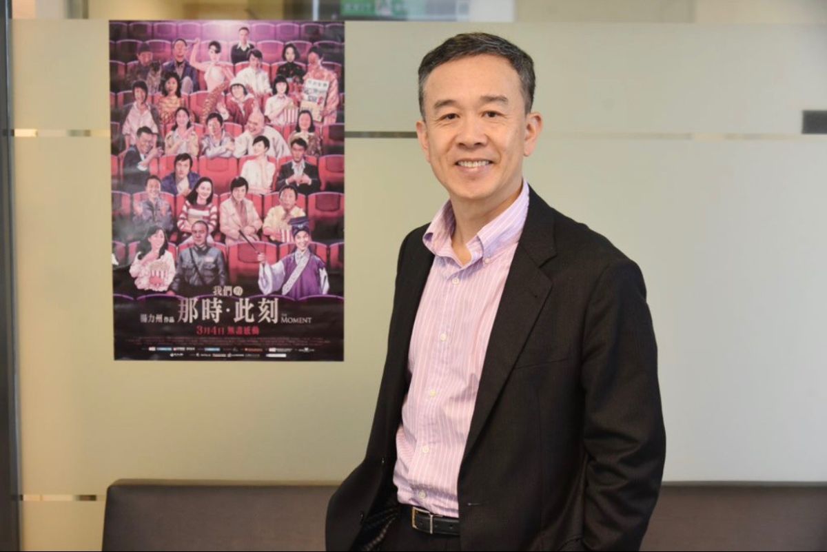 ▲星展銀行（台灣）企業及機構銀行董事總經理羅綸有，不僅是銀行家，也是電影人。（圖／記者林柏年攝）