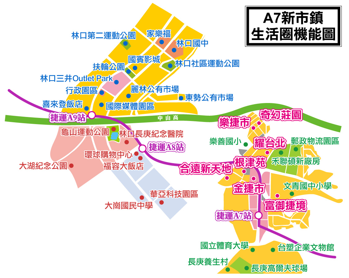 ▲A7新市鎮會成為房市明星，除了因為位處五大園區交會點，學區完整也讓家長趨之若鶩，且民眾在意的生活機能更能串連A8通通滿足。(圖/公關照片)